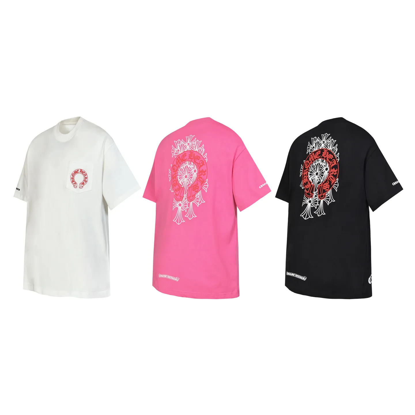 P150 Cross-border model, please do not place an order if you are pursuing quality -Chrome Hearts/Chrome Heart Cross Sanskrit foam printed short-sleeved T-shirt -High weight, high density and high quality. The wool is soft, delicate and skin-friendly. It feels soft and silky. It has excellent warmth and skin-friendly properties.